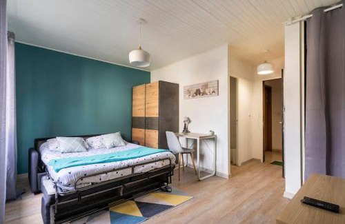 Cluses Appartement | studio cosy proche du centre + parking gratuit