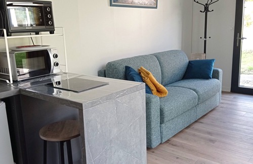 Bohars Appartement | Studio de jardin idéal pour découvrir Brest effectuer un stage, une formation..