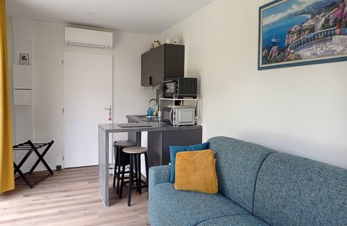 Bohars Appartement | Studio de jardin idéal pour découvrir Brest effectuer un stage, une formation..