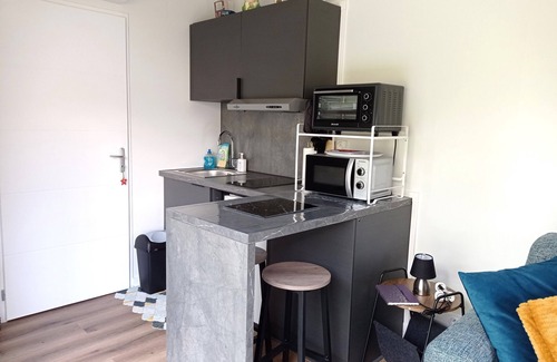 Bohars Appartement | Studio de jardin idéal pour découvrir Brest effectuer un stage, une formation..