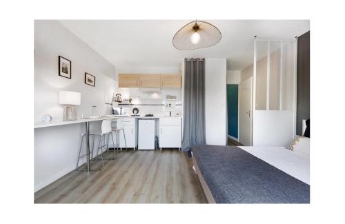 Cugnaux Appartement | Studio Diane Cugnaux Toulouse St Simon proche Thales, Airbus & Basso Cambo