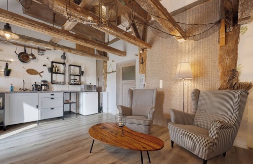 Barlt Villa | "Die Kajüte" avec terrasse et jardin privés