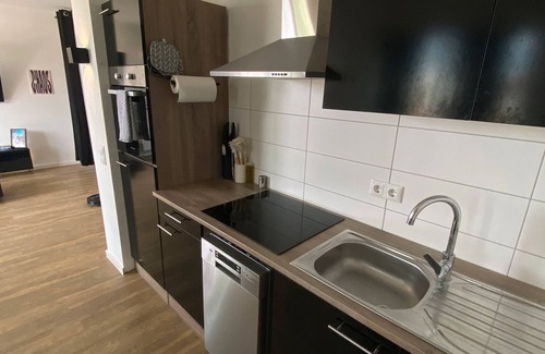 Lueneburg Appartement | Studio 'Ein Zimmer Mit Blick' with Balcony and Wi-Fi