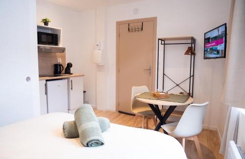 Saint-Quentin Appartement | Studio Ensoleillé 2pers wifi