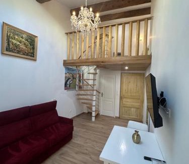 Centre Historique Appartement | Studio familial a Mezzanine presbytère dans l'Église