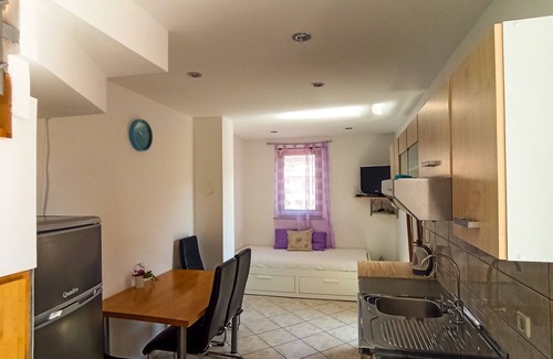 Martinscica Appartement | Garçonnière avec le balcon et la vue sur le mer Martinscica, Cres (AS-14334-b)