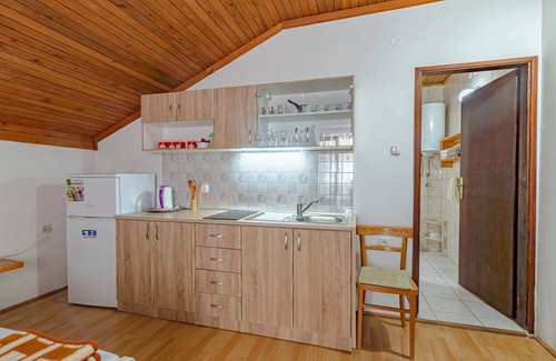 Zastrazisce Appartement | Garçonnière avec le balcon Baie Vela Stiniva, Hvar (AS-14511-c)