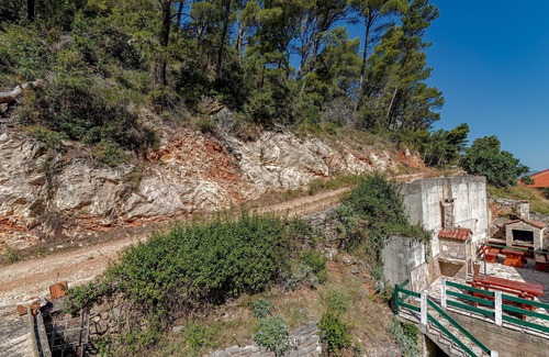 Zastrazisce Appartement | Garçonnière avec le balcon Baie Vela Stiniva, Hvar (AS-14511-c)