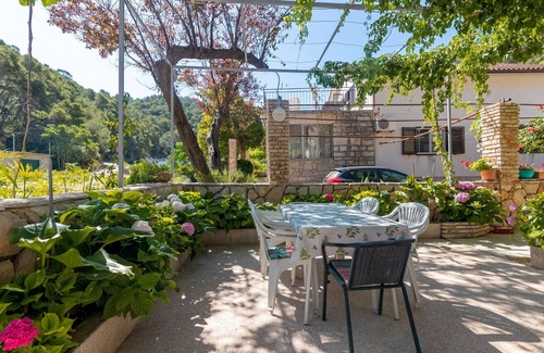Zastrazisce Appartement | Garçonnière avec le balcon Baie Vela Stiniva, Hvar (AS-14511-c)