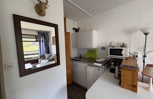 Arette Appartement | Studio for 4 with direct slope access