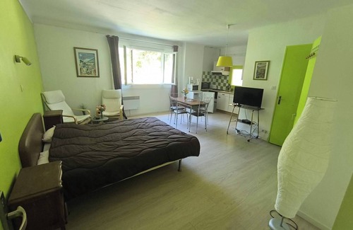 Les Bains de la Preste Appartement | Studio perched in the flora of the High Vallespir