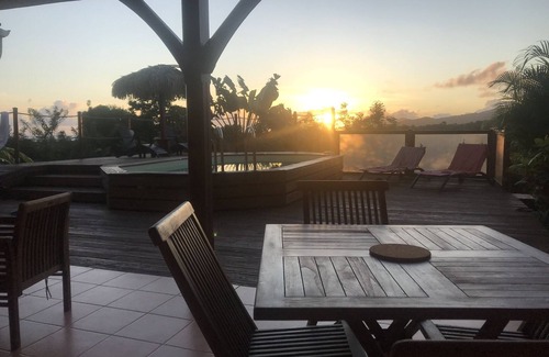 Sainte-Luce Appartement | Studio Frégate, au cœur des Antilles, vue mer et piscine, Ste Luce