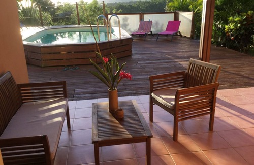 Sainte-Luce Appartement | Studio Frégate, au cœur des Antilles, vue mer et piscine, Ste Luce