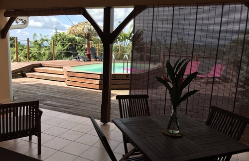 Sainte-Luce Appartement | Studio Frégate, au cœur des Antilles, vue mer et piscine, Ste Luce