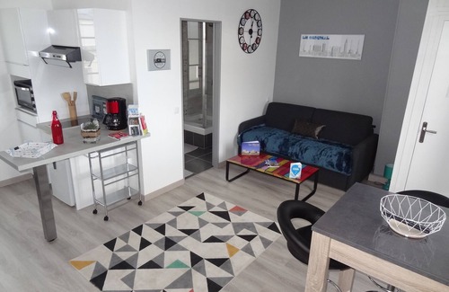 Cote Ouest Ormeaux Appartement | L'ESTUAIRE - Studio pleine vue sur la mer et la Seine - Wifi gratuit