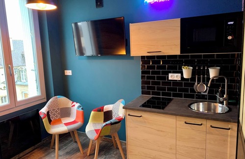 Dole Appartement | ★ Studio Grévy ★ fully equipped - Heart of downtown - Wifi fiber - Netflix