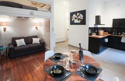 Voltaire - Saint Amour Appartement | Studio HighTech 35m2 Centre Lyon + Parking