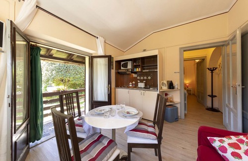 Carciano Chalet De Ski | Studio en chalet avec vue sur le lac Stresa