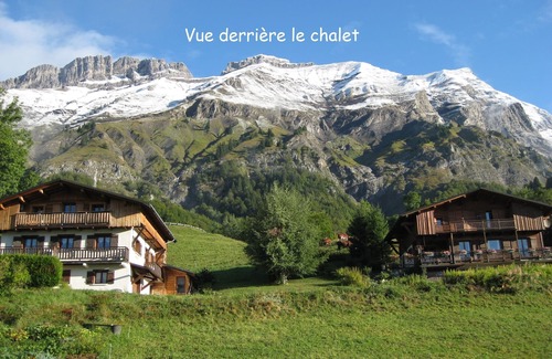 La Giettaz Appartement | Studio dans chalet, belle vue, calme, Col des Aravis