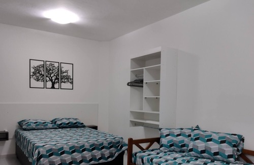 Ponta da Praia Appartement | Studio/kitnet with exit to Santos beach