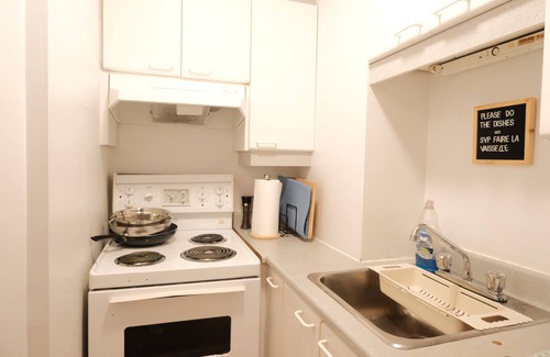 Gay Village Appartement | Studio lumineux et pratique – Emplacement central à Ville-Marie