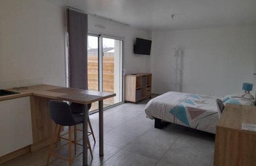 La Roche-sur-Yon Appartement | Studio lumineux avec terrasse
