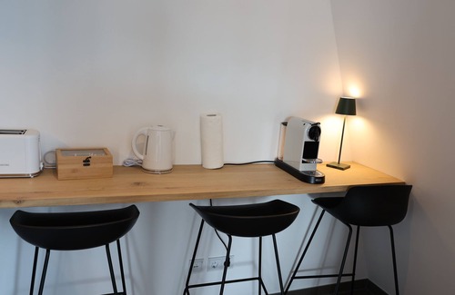 Ludwigsvorstadt Appartement | Studio mit Küche 12