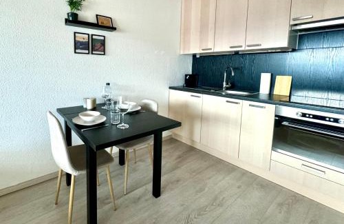 Laax Appartement | Studio mit See- und Bergblick