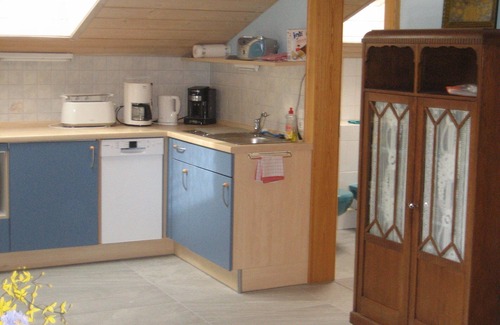 Schwangau Appartement | Studio mit Wohn-schlafraum/dusche, WC im Ferienhaus Osterried
