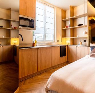 Les Puces de Saint-Ouen Appartement | Studio moderne tout confort aux portes de Paris à Saint-Ouen