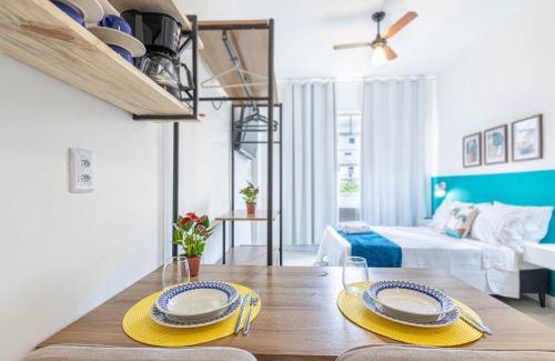 Catete Appartement | Studio na zona cultural do Rio! A/C, Wi-Fi, TV