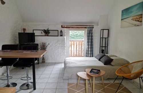 Bonnemain Appartement | STUDIO NID COSY avec piscine