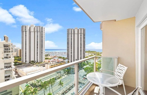 Ala Moana Copropriété | Studio Ocean View & Balcony 1118