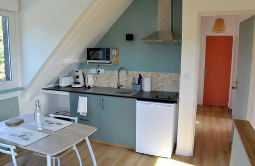 Nouan-sur-Loire Appartement | Studio on the banks of a Sologne pond, near Chambord and the Loire.