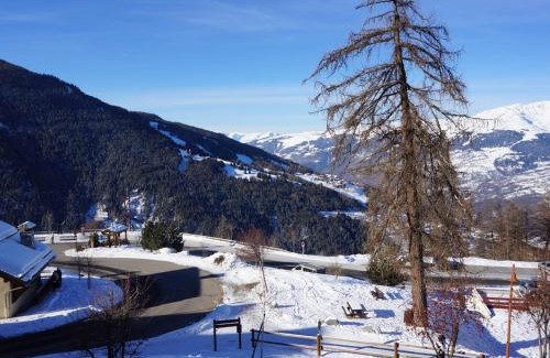 Vallandry Appartement | Studio pour 4 à Vallandry, proche des pistes avec TV et balcon - FR-1-411-277