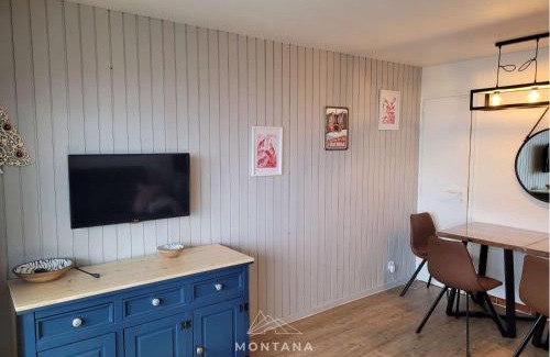 Le Grand-Bornand Appartement | Studio rénové avec cabine pour 4 pers, calme à Le Grand-Bornand - FR-1-458-199