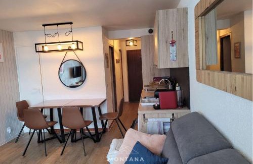 Le Grand-Bornand Appartement | Studio rénové avec cabine pour 4 pers, calme à Le Grand-Bornand - FR-1-458-199