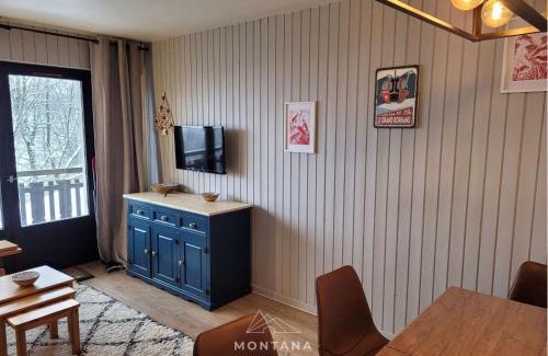 Le Grand-Bornand Appartement | Studio rénové avec cabine pour 4 pers, calme à Le Grand-Bornand - FR-1-458-199