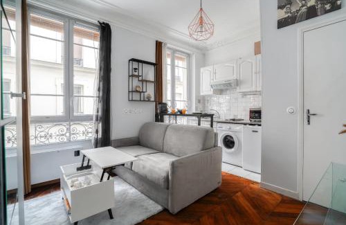 Quartier de la Roquette Appartement | Studio rénové cosy metro Paris 2pers wifi