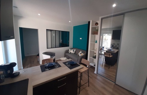 Grezieu-la-Varenne Appartement | STUDIO RENOVE RDC TERRASSE + EXTERIEUR PAYSAGE