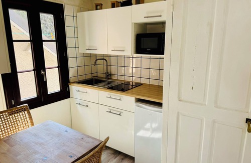 Brides-les-Bains Appartement | Studio rental with closed kitchen near spa center