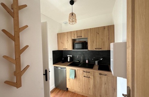Mesnil-Val-Plage Appartement | Studio Symphonie des Mers (5min à pieds de la mer)