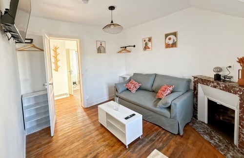 Mesnil-Val-Plage Appartement | Studio Symphonie des Mers (5min à pieds de la mer)