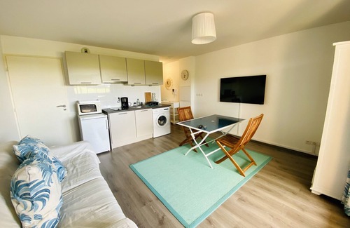 Biscarrosse Plage Appartement | STUDIO + TERRASSE FACE A L'OCEAN