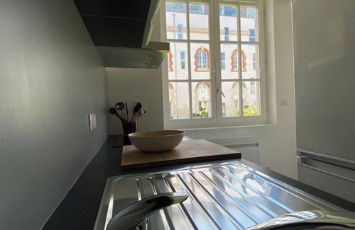 Reims City Centre Appartement | Studio Terrasse, ancienne maison de champagne