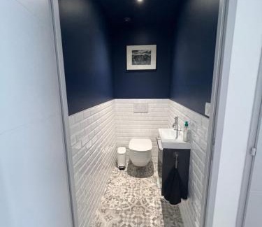 Angoulins Appartement | Studio tout confort climatisé avec jardinet, en centre bourg, proche plage, mer, La Rochelle et Chatelaillon