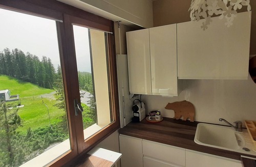 Valberg Appartement | Studio Valberg, tout a pied, balcon, vue panoramique, calme , 1 mn du piou piou.