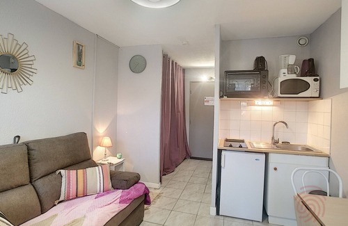 Lamalou-les-Bains Appartement | Studio avec balcon - Wifi et animaux acceptés