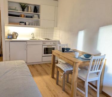 Aeschi bei Spiez Appartement | Studio with balcony, Niesen view & free parking near Interlaken, Thunersee & Blausee