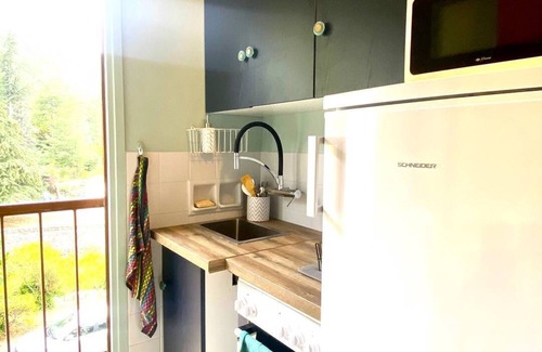 Vernet-les-Bains Appartement | STUDIO WITH LOGGIA A FEW METERS FROM THE TOWN CENTER AND THE THERMAL CENTER